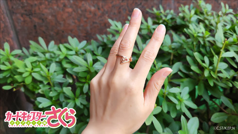 『カードキャプターさくらクリアカード編』リング型イヤーカフ 2.星の鍵